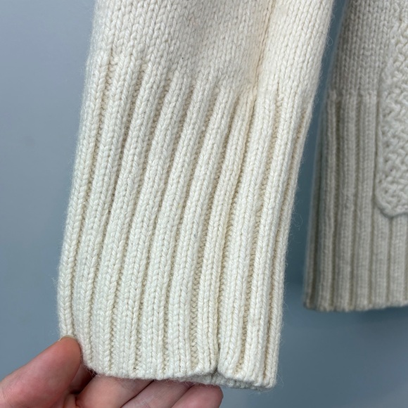 Eddie Bauer Women's Ivory Cardigan Sweater - Picture 6 of 14